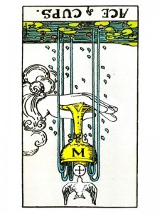 Ace of Cups Reversed