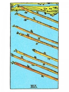 Eight of Wands (R)