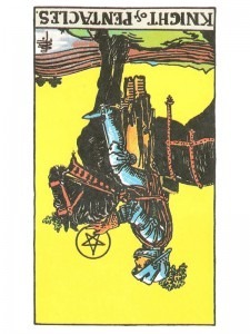 Knight of Pentacles (R)