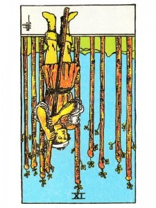 Nine of Wands (R) 