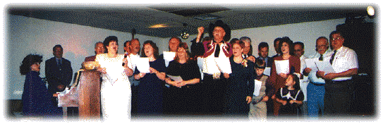 Buddy Singing with Group