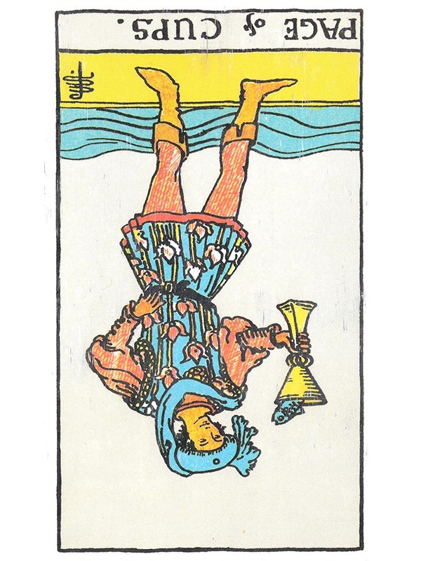 Page of Cups (R)