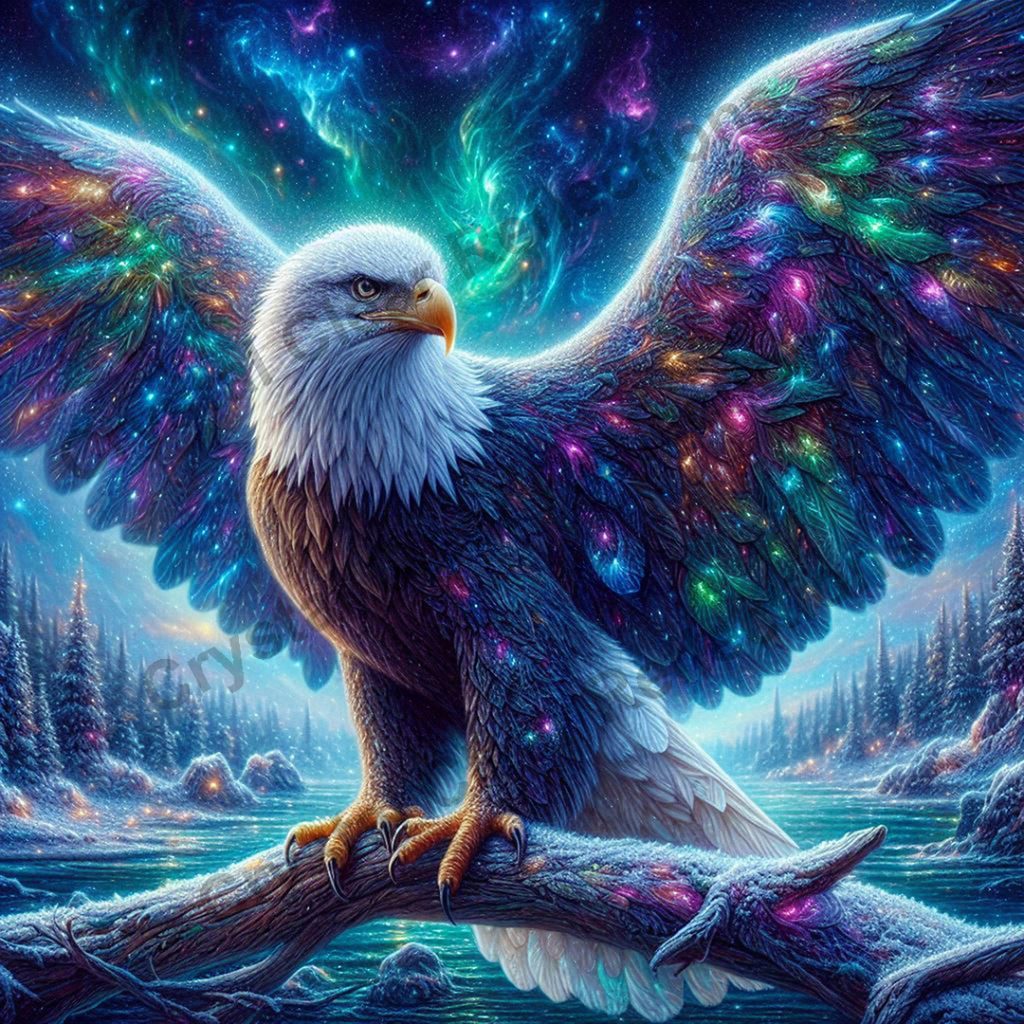 Image 07 in the Mystical Bald Eagle Series