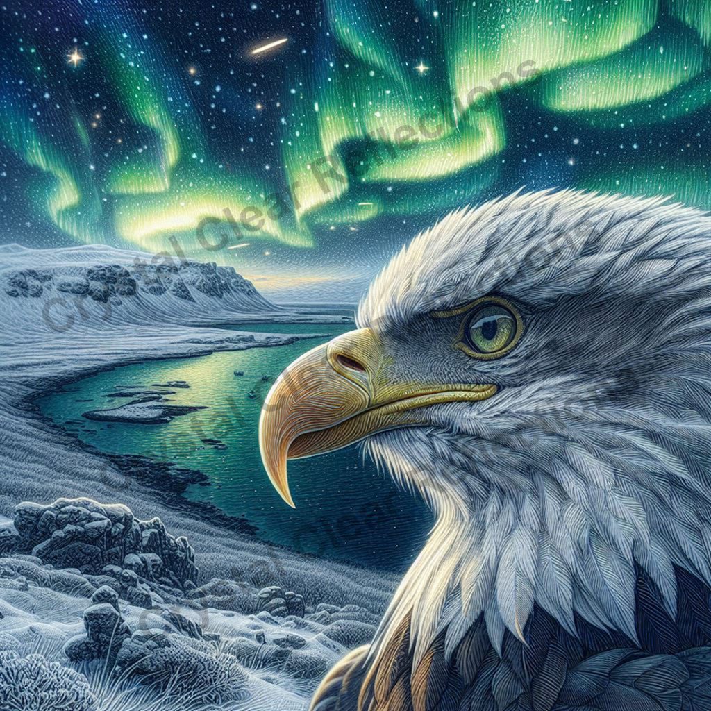 Image 11 in the Mystical Bald Eagle Series