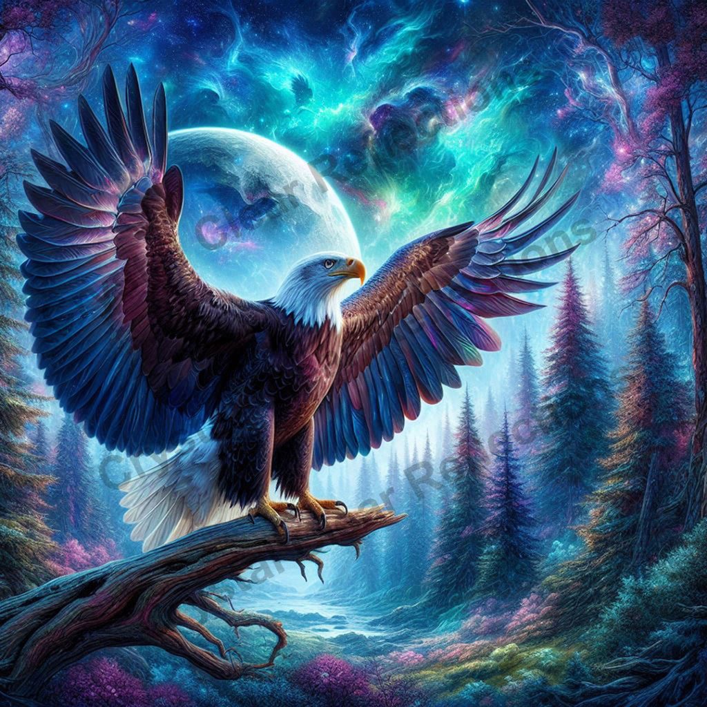 Image 14 in the Mystical Bald Eagle Series